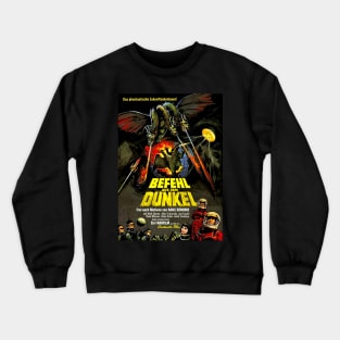 Classic Kaiju Movie Poster - Monster Zero Crewneck Sweatshirt